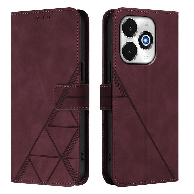For Umidigi G100X 5G / 4G Crossbody 3D Embossed Flip Leather Phone Case