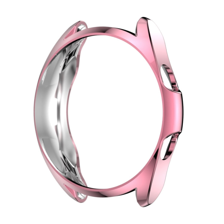 For Samsung Galaxy Watch 3 45mm Electroplating Hollow Half-pack TPU Protective Case
