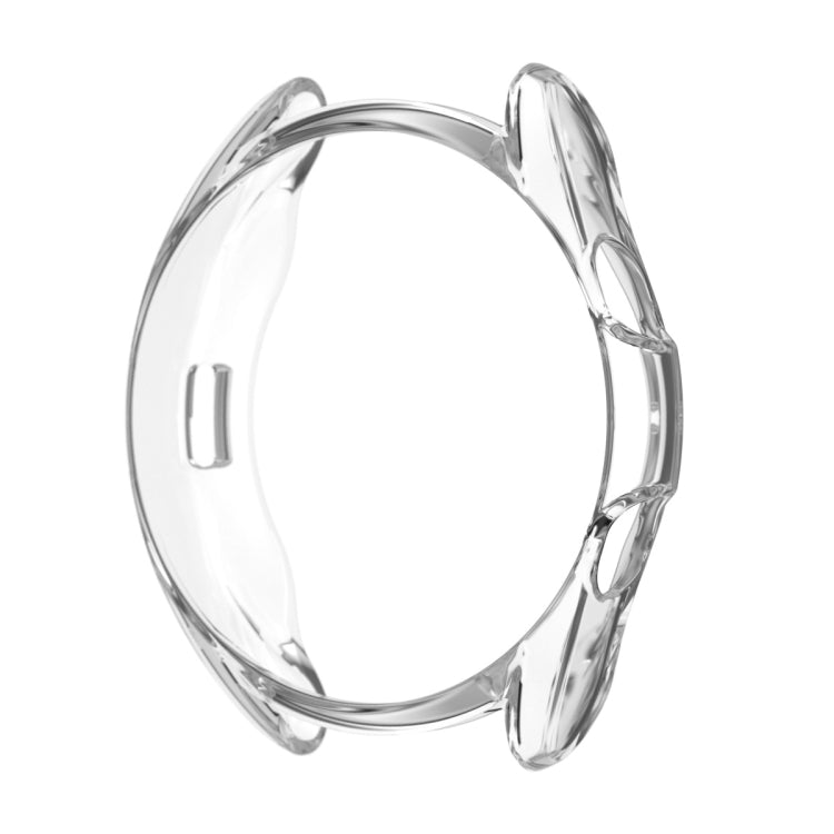 For Samsung Galaxy Watch 3 45mm Electroplating Hollow Half-pack TPU Protective Case