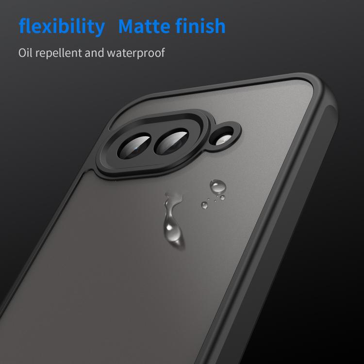 For Google Pixel 9a Fan Dun Series TPU Hybrid PC Frosted Phone Case