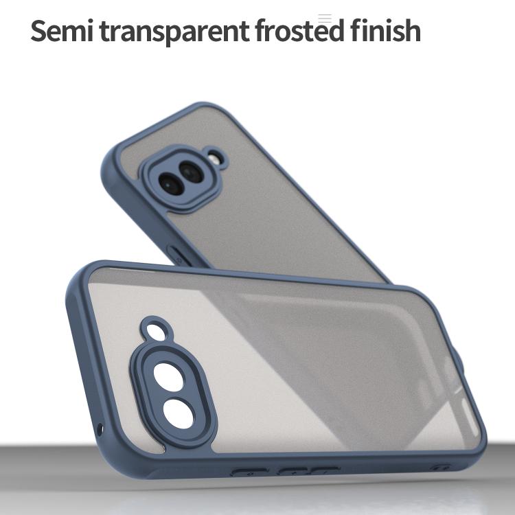 For Google Pixel 9a Fan Dun Series TPU Hybrid PC Frosted Phone Case