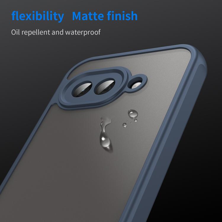 For Google Pixel 9a Fan Dun Series TPU Hybrid PC Frosted Phone Case