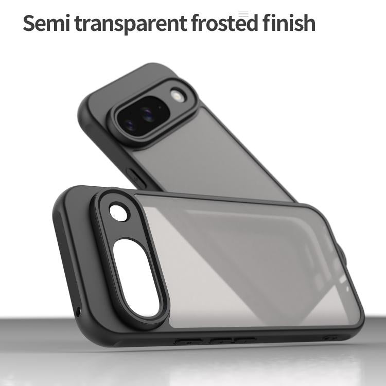 For Google Pixel 9 Fan Dun Series TPU Hybrid PC Frosted Phone Case