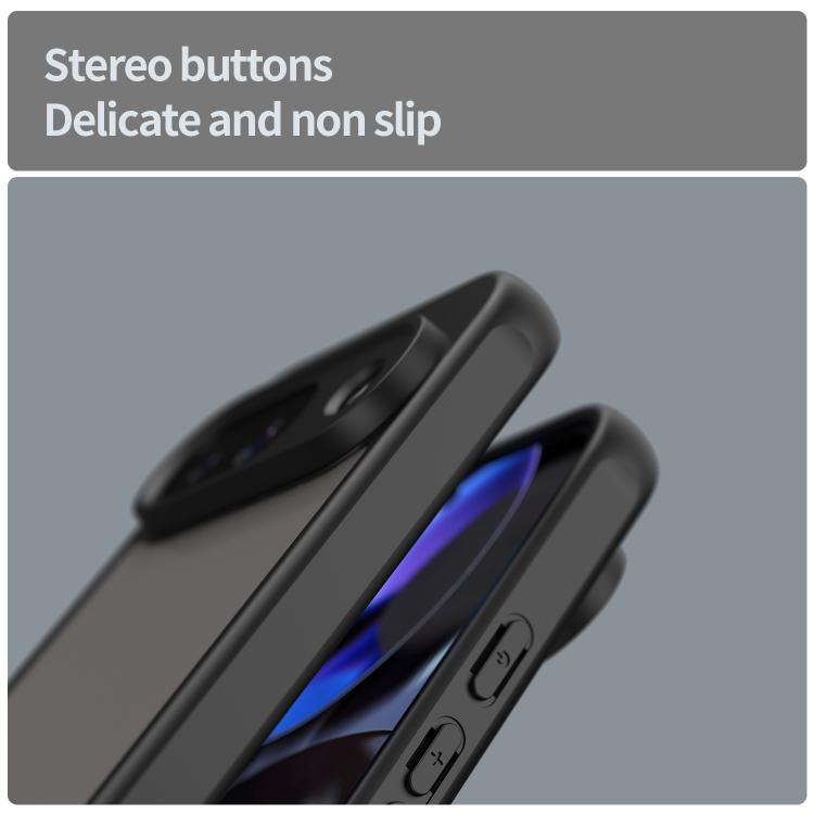 For Google Pixel 9 Fan Dun Series TPU Hybrid PC Frosted Phone Case