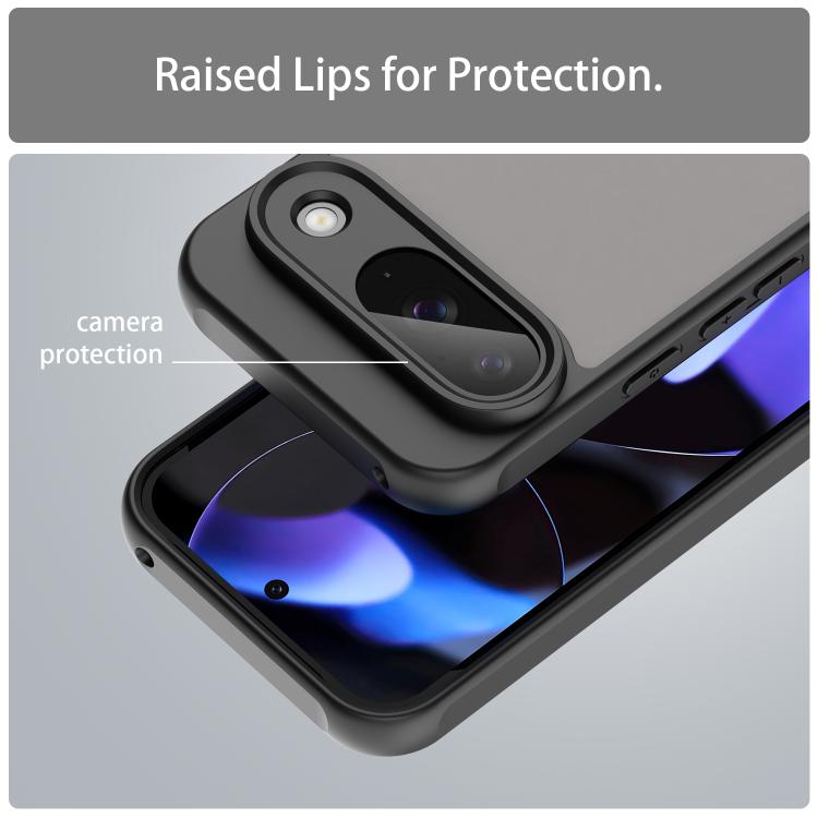 For Google Pixel 9 Fan Dun Series TPU Hybrid PC Frosted Phone Case