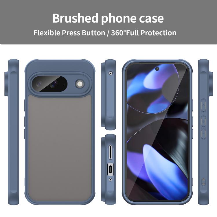 For Google Pixel 9 Fan Dun Series TPU Hybrid PC Frosted Phone Case