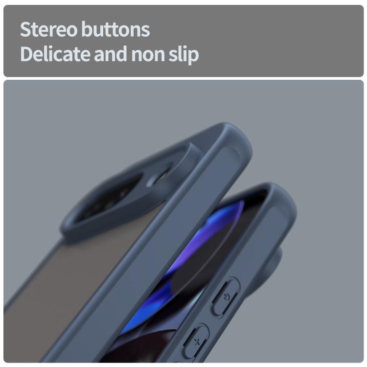For Google Pixel 9 Fan Dun Series TPU Hybrid PC Frosted Phone Case