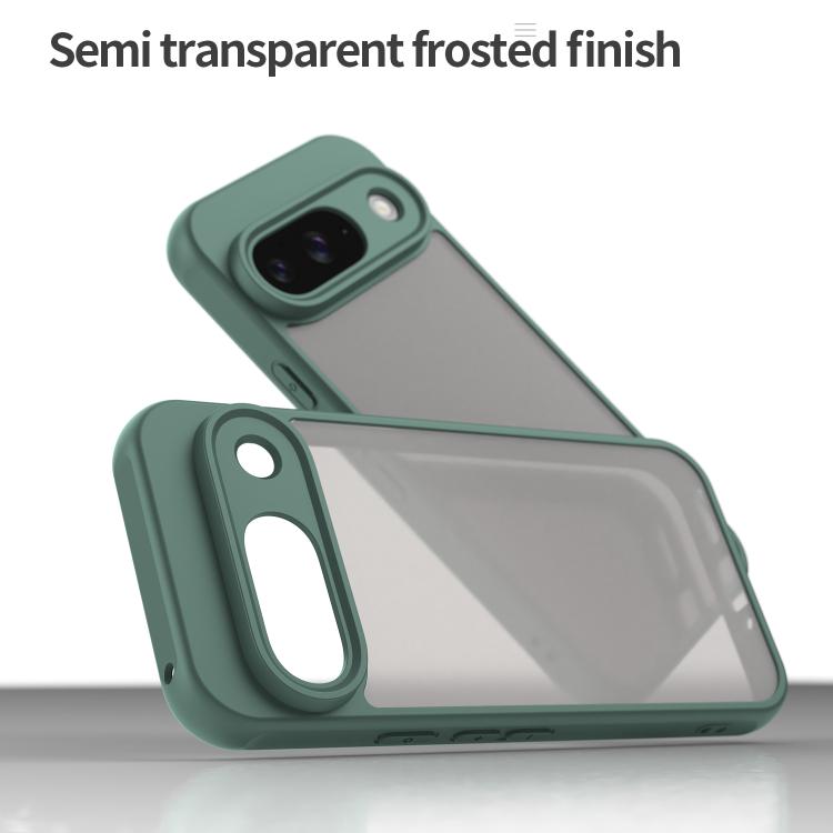 For Google Pixel 9 Fan Dun Series TPU Hybrid PC Frosted Phone Case