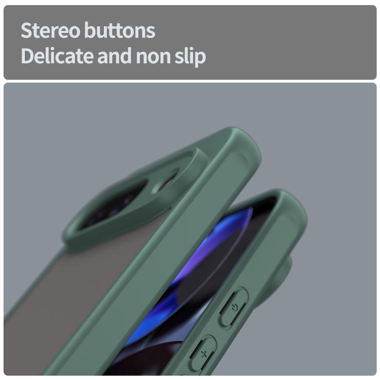For Google Pixel 9 Fan Dun Series TPU Hybrid PC Frosted Phone Case
