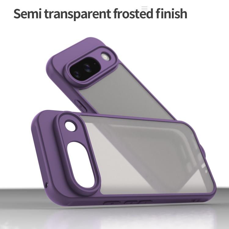 For Google Pixel 9 Fan Dun Series TPU Hybrid PC Frosted Phone Case