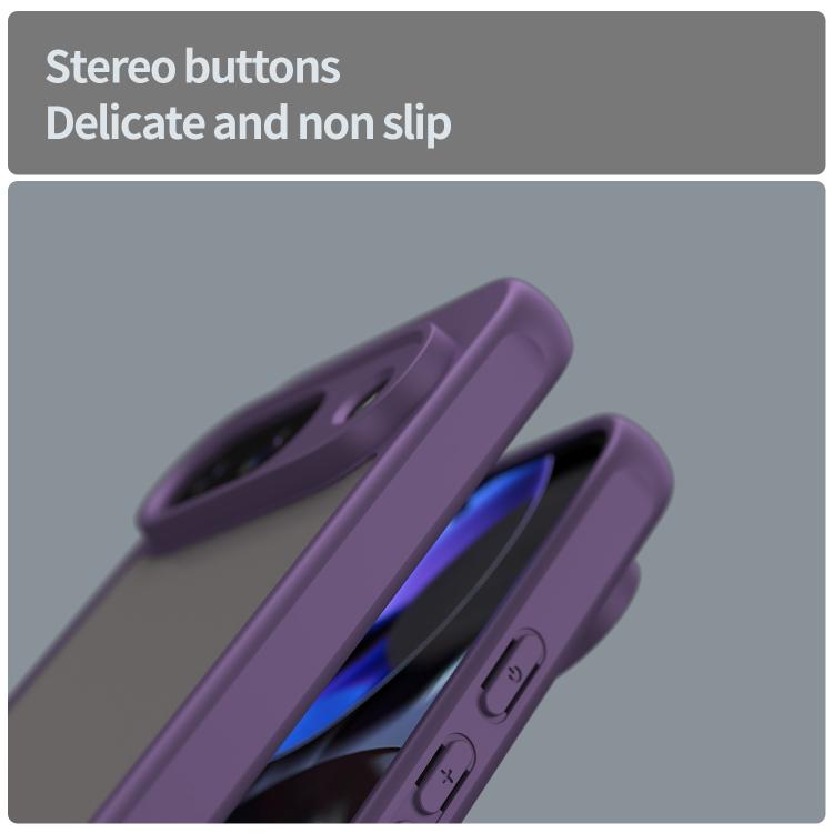 For Google Pixel 9 Fan Dun Series TPU Hybrid PC Frosted Phone Case