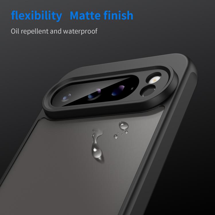 For Google Pixel 9 Pro XL Fan Dun Series TPU Hybrid PC Frosted Phone Case