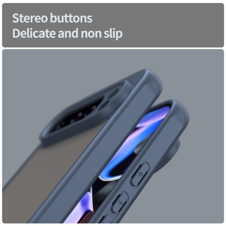 For Google Pixel 9 Pro XL Fan Dun Series TPU Hybrid PC Frosted Phone Case