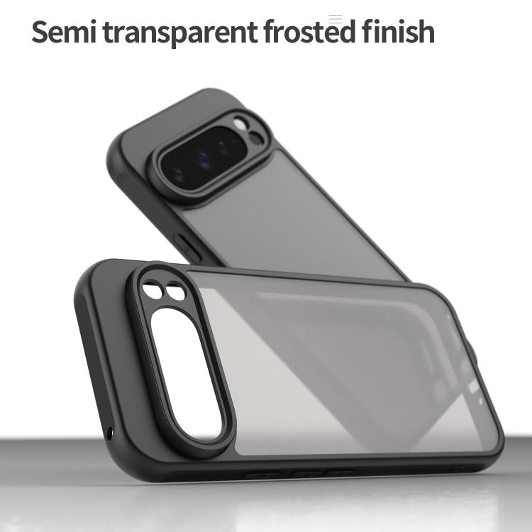 For Google Pixel 9 Pro Fan Dun Series TPU Hybrid PC Frosted Phone Case