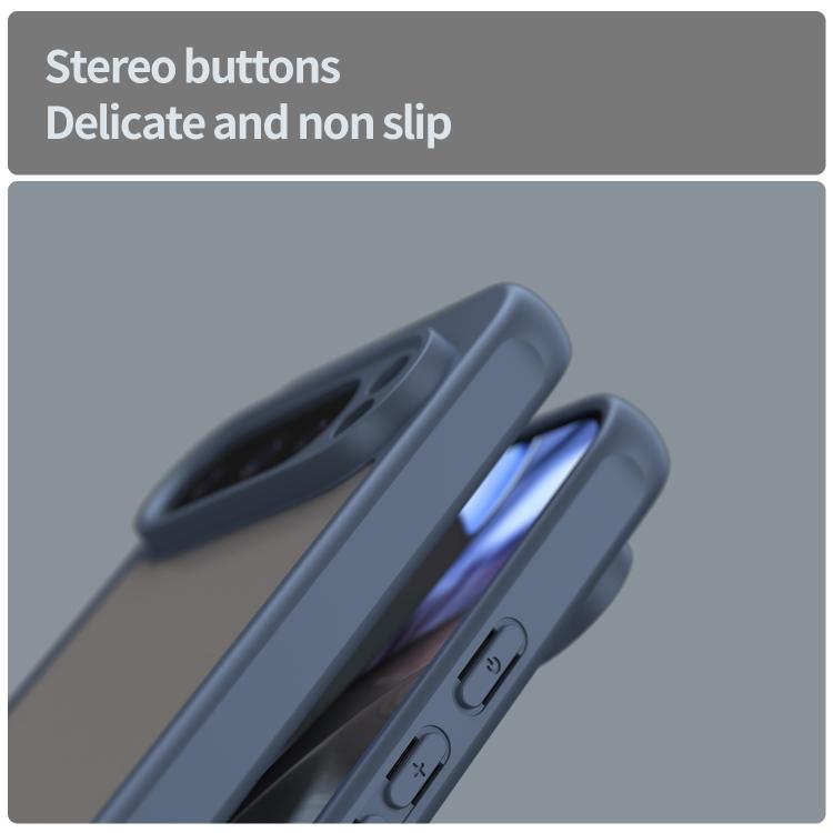 For Google Pixel 9 Pro Fan Dun Series TPU Hybrid PC Frosted Phone Case
