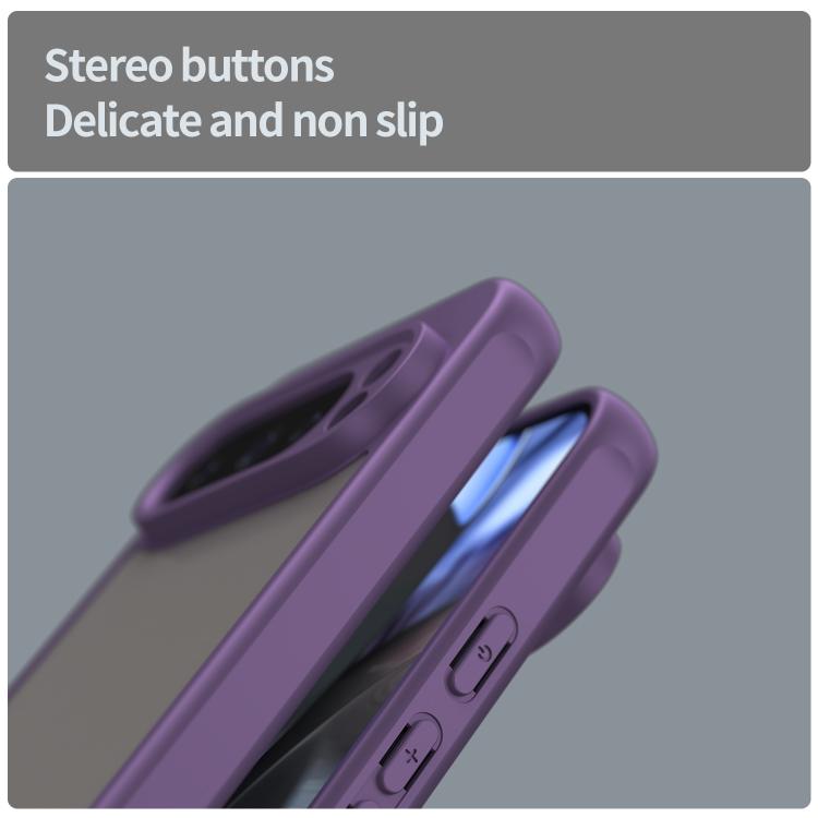 For Google Pixel 9 Pro Fan Dun Series TPU Hybrid PC Frosted Phone Case