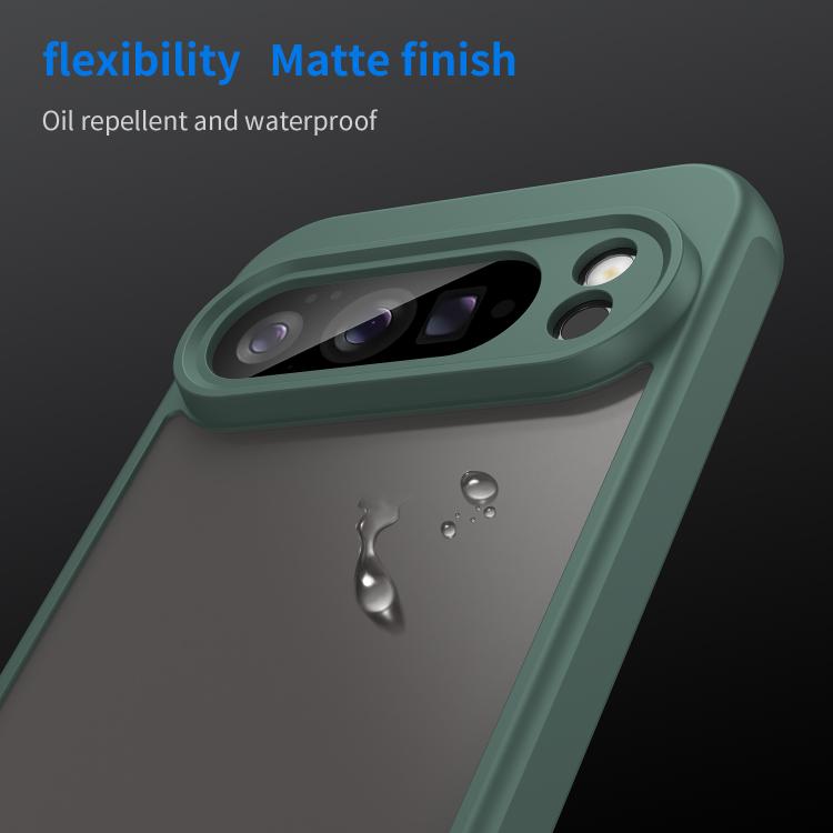 For Google Pixel 10 Pro XL Fan Dun Series TPU Hybrid PC Frosted Phone Case