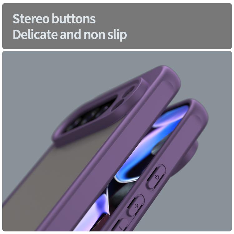 For Google Pixel 10 Pro XL Fan Dun Series TPU Hybrid PC Frosted Phone Case