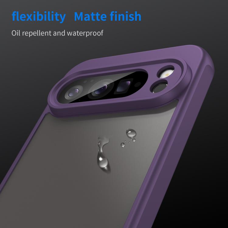 For Google Pixel 10 Pro XL Fan Dun Series TPU Hybrid PC Frosted Phone Case