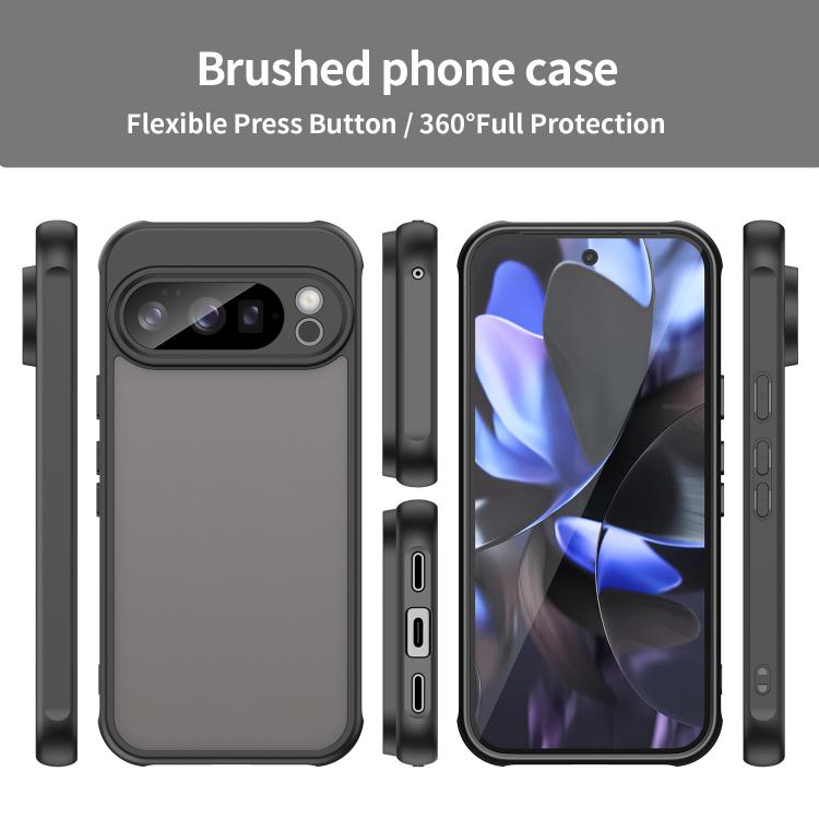 For Google Pixel 10 Pro Fan Dun Series TPU Hybrid PC Frosted Phone Case
