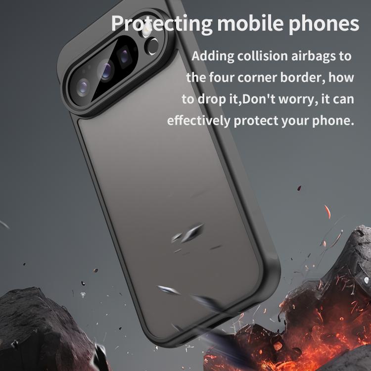 For Google Pixel 10 Pro Fan Dun Series TPU Hybrid PC Frosted Phone Case