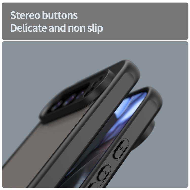 For Google Pixel 10 Pro Fan Dun Series TPU Hybrid PC Frosted Phone Case