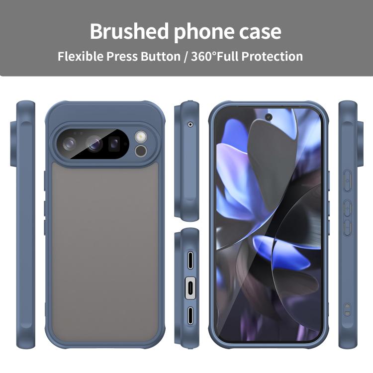 For Google Pixel 10 Pro Fan Dun Series TPU Hybrid PC Frosted Phone Case