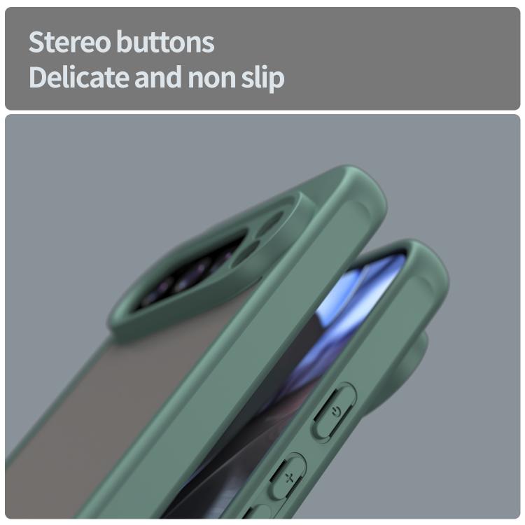 For Google Pixel 10 Pro Fan Dun Series TPU Hybrid PC Frosted Phone Case