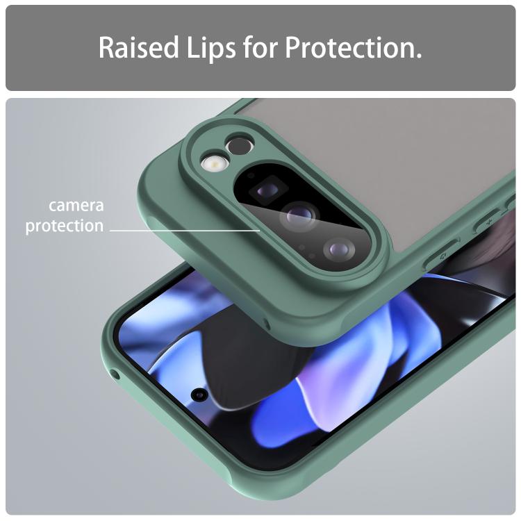 For Google Pixel 10 Pro Fan Dun Series TPU Hybrid PC Frosted Phone Case