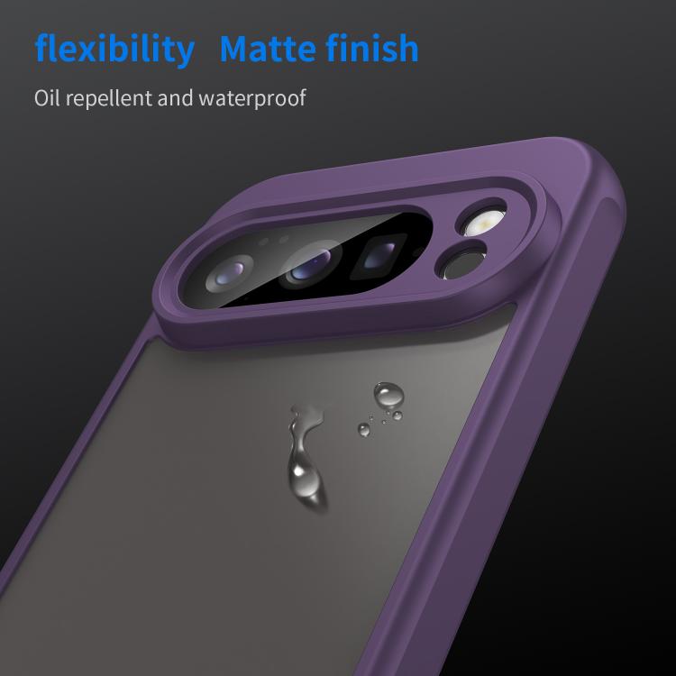 For Google Pixel 10 Pro Fan Dun Series TPU Hybrid PC Frosted Phone Case