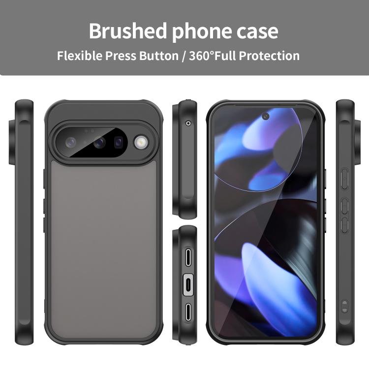 For Google Pixel 10 Fan Dun Series TPU Hybrid PC Frosted Phone Case