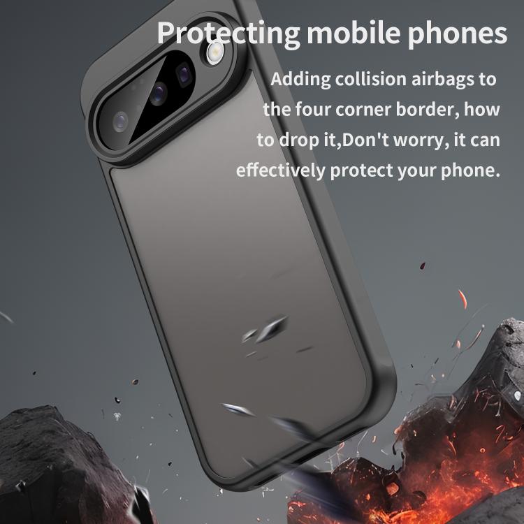 For Google Pixel 10 Fan Dun Series TPU Hybrid PC Frosted Phone Case