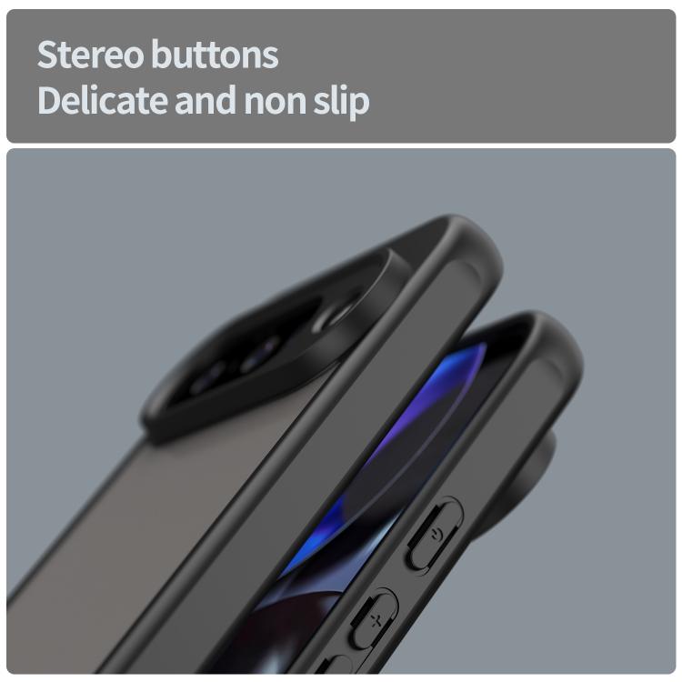 For Google Pixel 10 Fan Dun Series TPU Hybrid PC Frosted Phone Case