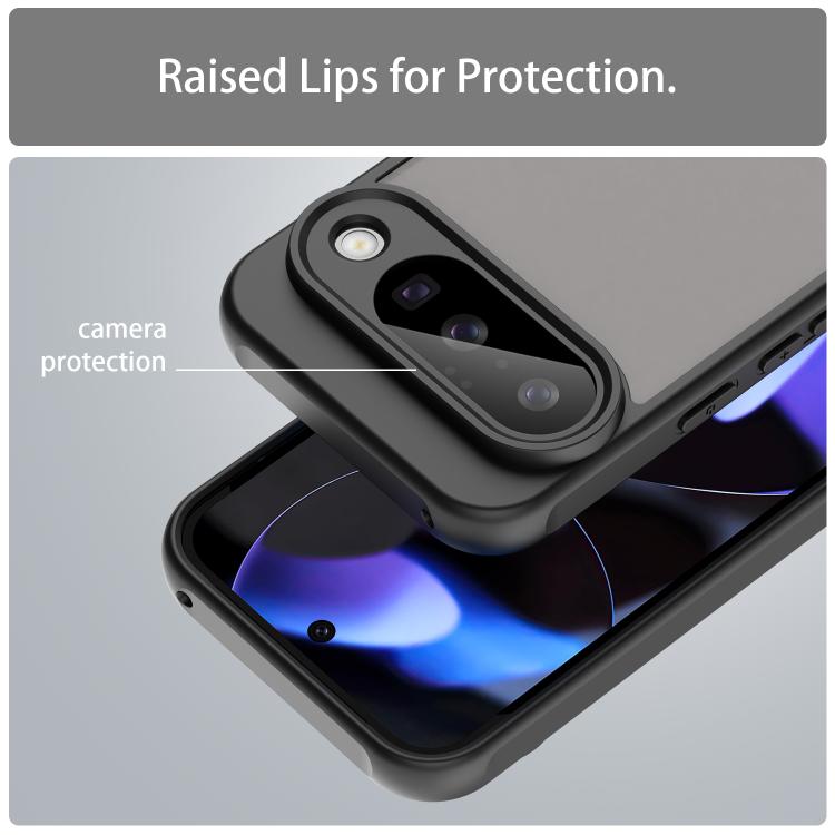 For Google Pixel 10 Fan Dun Series TPU Hybrid PC Frosted Phone Case
