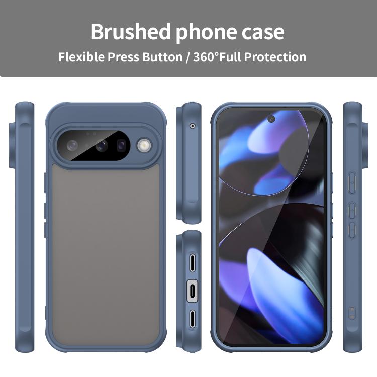 For Google Pixel 10 Fan Dun Series TPU Hybrid PC Frosted Phone Case