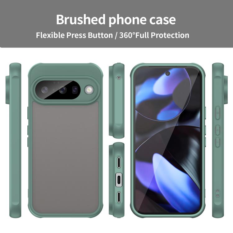 For Google Pixel 10 Fan Dun Series TPU Hybrid PC Frosted Phone Case