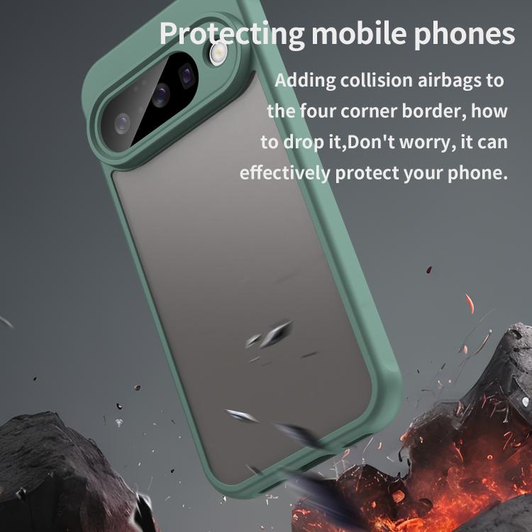 For Google Pixel 10 Fan Dun Series TPU Hybrid PC Frosted Phone Case