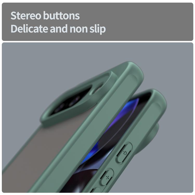 For Google Pixel 10 Fan Dun Series TPU Hybrid PC Frosted Phone Case