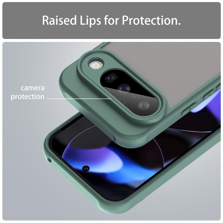 For Google Pixel 10 Fan Dun Series TPU Hybrid PC Frosted Phone Case