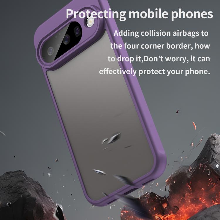 For Google Pixel 10 Fan Dun Series TPU Hybrid PC Frosted Phone Case