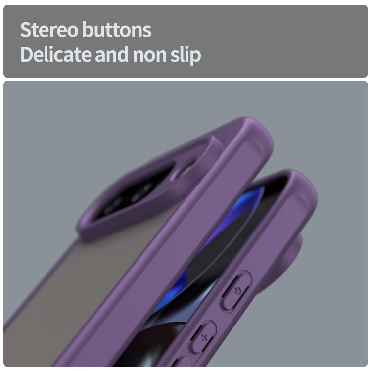 For Google Pixel 10 Fan Dun Series TPU Hybrid PC Frosted Phone Case
