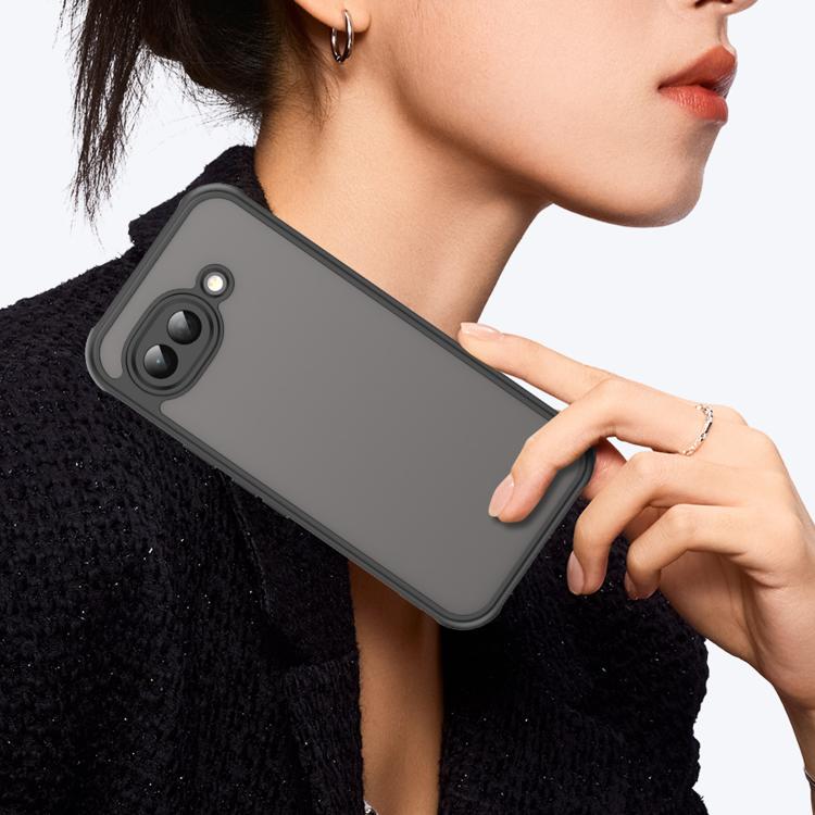For Google Pixel 10a Fan Dun Series TPU Hybrid PC Frosted Phone Case