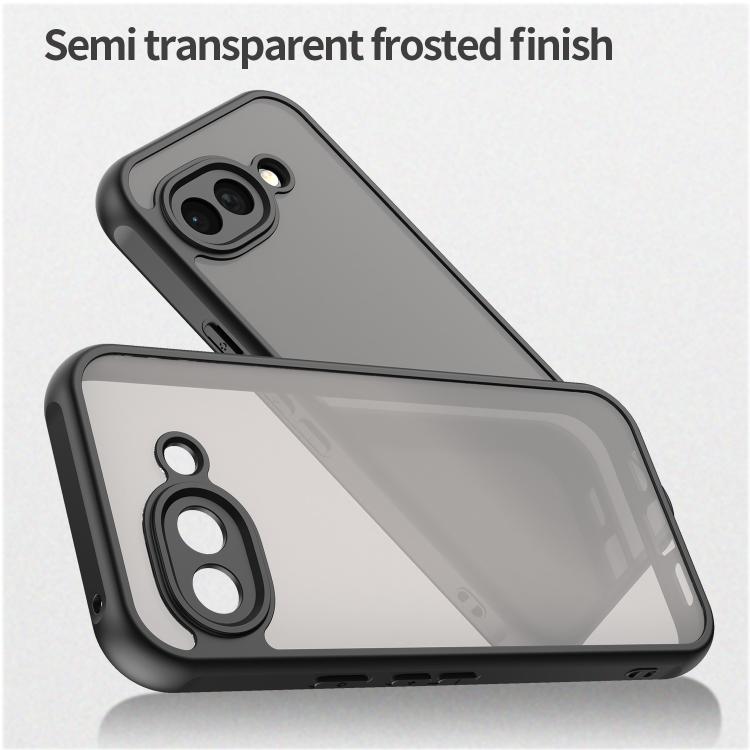 For Google Pixel 10a Fan Dun Series TPU Hybrid PC Frosted Phone Case