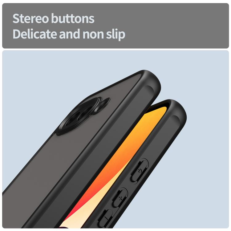 For Google Pixel 10a Fan Dun Series TPU Hybrid PC Frosted Phone Case