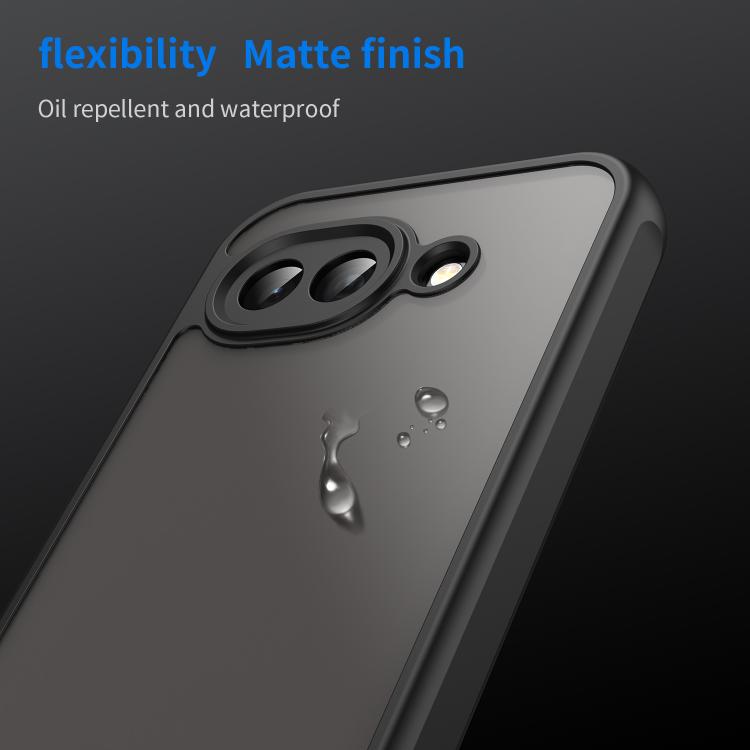 For Google Pixel 10a Fan Dun Series TPU Hybrid PC Frosted Phone Case