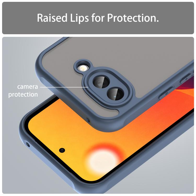 For Google Pixel 10a Fan Dun Series TPU Hybrid PC Frosted Phone Case