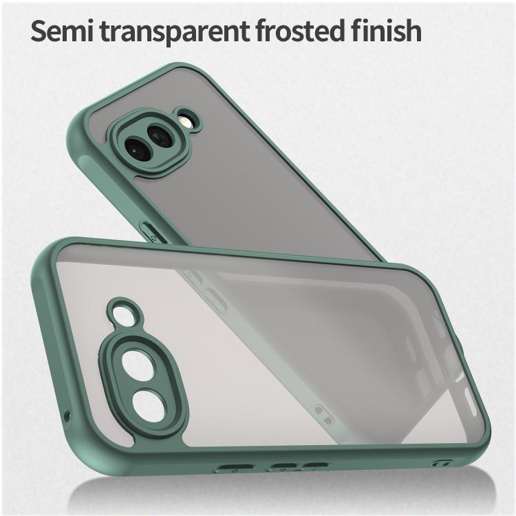 For Google Pixel 10a Fan Dun Series TPU Hybrid PC Frosted Phone Case