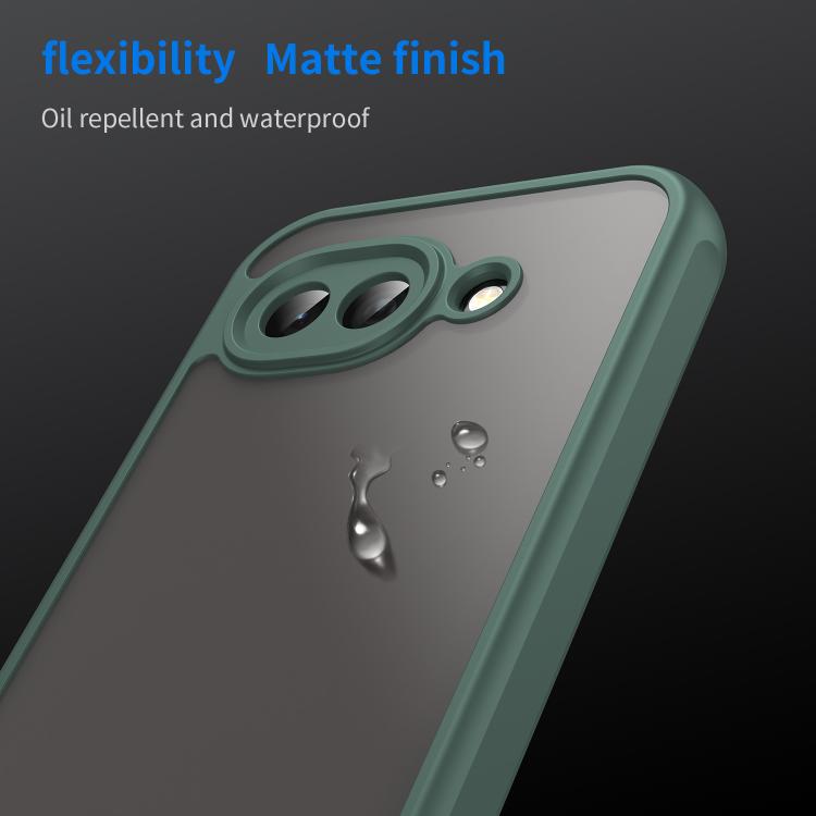 For Google Pixel 10a Fan Dun Series TPU Hybrid PC Frosted Phone Case