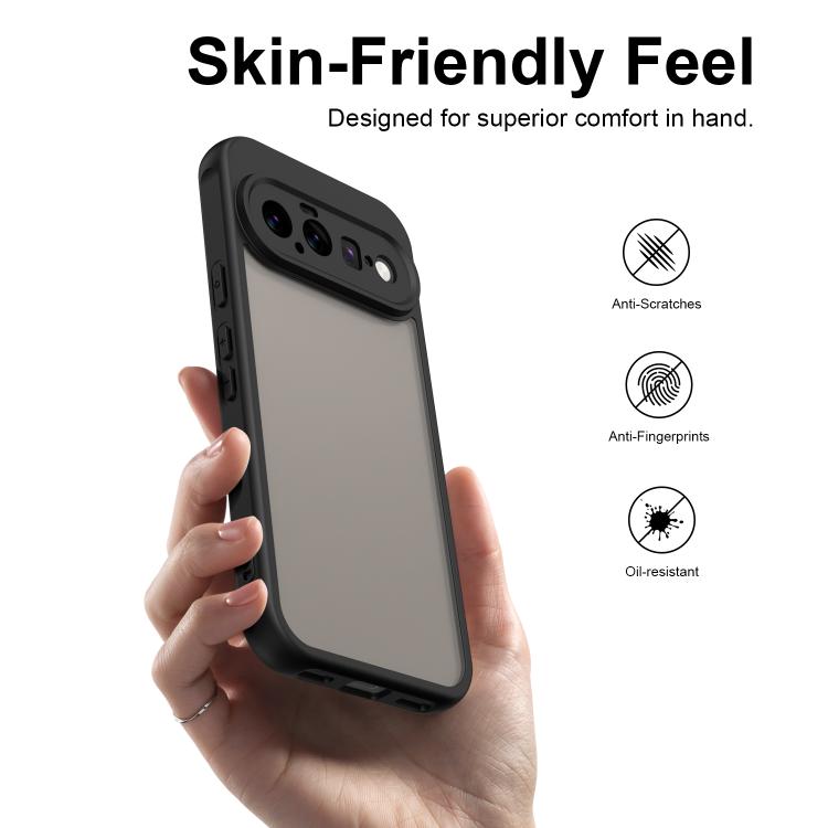 For Google Pixel 11 Fan Dun Series TPU Hybrid PC Frosted Phone Case