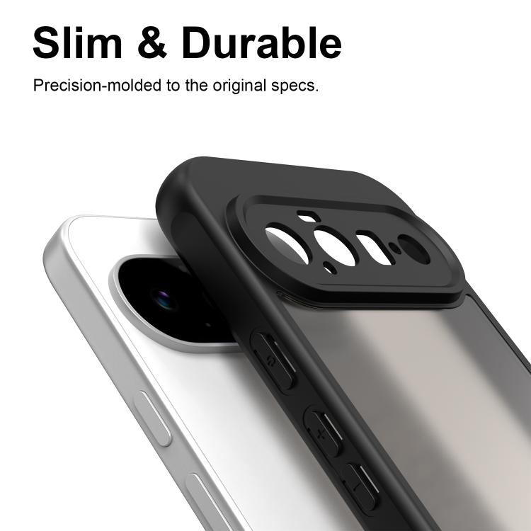 For Google Pixel 11 Fan Dun Series TPU Hybrid PC Frosted Phone Case